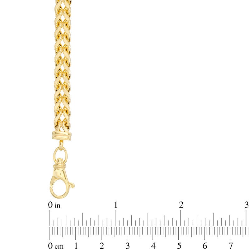 Main Image 2 of 4.0mm Franco Snake Chain Bracelet in 10K Gold - 8.5"