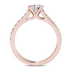 Thumbnail Image 2 of 3/4 CT. T.W. Diamond Engagement Ring in 14K Rose Gold
