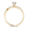 Thumbnail Image 3 of 1/2 CT. T.W. Diamond Engagement Ring in 14K Gold