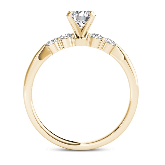 1/2 CT. T.w. Diamond Engagement Ring in 14K Gold