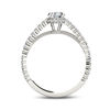 Thumbnail Image 2 of 3/4 CT. T.W. Diamond Etched Engagement Ring in 14K White Gold