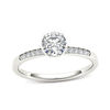 Thumbnail Image 0 of 1/2 CT. T.W. Diamond Engagement Ring in 14K White Gold