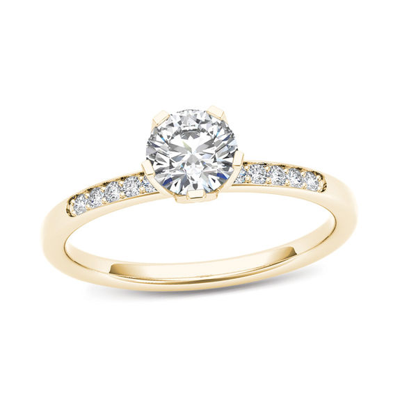 1/2 CT. T.w. Diamond Engagement Ring in 14K Gold