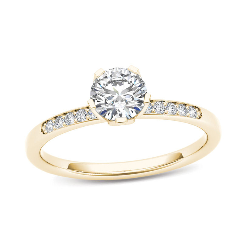 Main Image 1 of 1/2 CT. T.W. Diamond Engagement Ring in 14K Gold