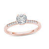 Thumbnail Image 0 of 1/2 CT. T.W. Diamond Engagement Ring in 14K Rose Gold