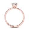 Thumbnail Image 3 of 1/2 CT. T.W. Diamond Engagement Ring in 14K Rose Gold