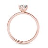 Thumbnail Image 2 of 1/2 CT. T.W. Diamond Engagement Ring in 14K Rose Gold