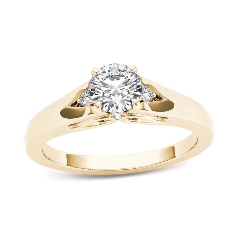 1/2 CT. T.W. Diamond Engagement Ring in 14K Gold