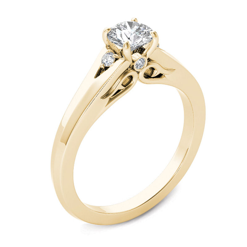 1/2 CT. T.W. Diamond Engagement Ring in 14K Gold