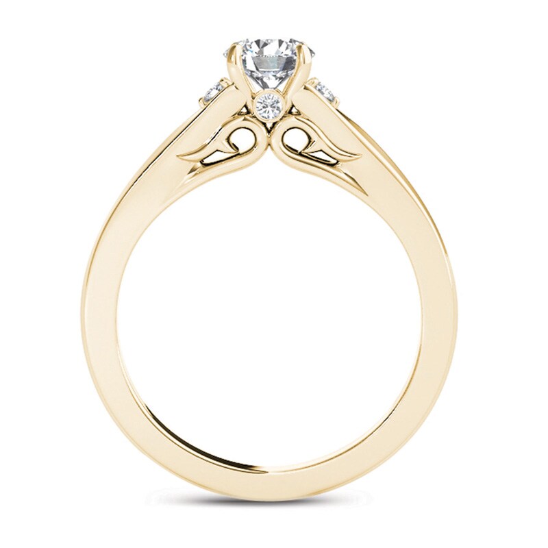 1/2 CT. T.W. Diamond Engagement Ring in 14K Gold