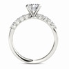 Thumbnail Image 3 of 3/4 CT. T.W. Diamond Engagement Ring in 14K White Gold
