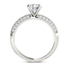 Thumbnail Image 2 of 3/4 CT. T.W. Diamond Vintage-Style Engagement Ring in 14K White Gold