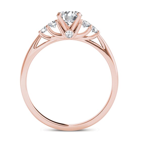 3/4 CT. T.W. Diamond Engagement Ring in 14K Rose Gold 3/4 CT. T.W. Diamond Engagement Ring in 14K Rose Gold