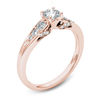 5/8 CT. T.W. Diamond Engagement Ring in 14K Rose Gold