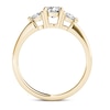 Thumbnail Image 2 of 3/4 CT. T.W. Diamond Three Stone Engagement Ring in 14K Gold