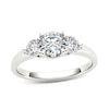 Thumbnail Image 1 of 3/4 CT. T.W. Diamond Three Stone Engagement Ring in 14K White Gold