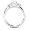 Thumbnail Image 3 of 3/4 CT. T.W. Diamond Three Stone Engagement Ring in 14K White Gold