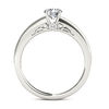 Thumbnail Image 3 of 7/8 CT. T.W. Diamond Engagement Ring in 14K White Gold