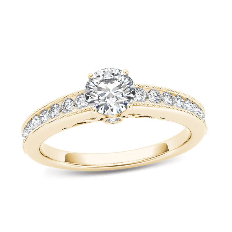 7/8 CT. T.W. Diamond Engagement Ring in 14K Gold