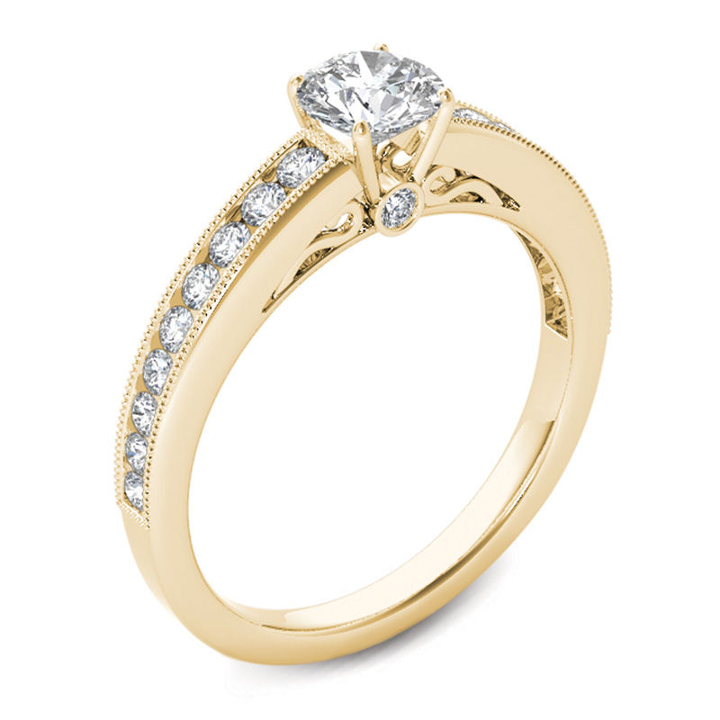 7/8 CT. T.W. Diamond Engagement Ring in 14K Gold