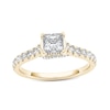 Thumbnail Image 1 of 3/4 CT. T.W. Princess-Cut Diamond Engagement Ring in 14K Gold