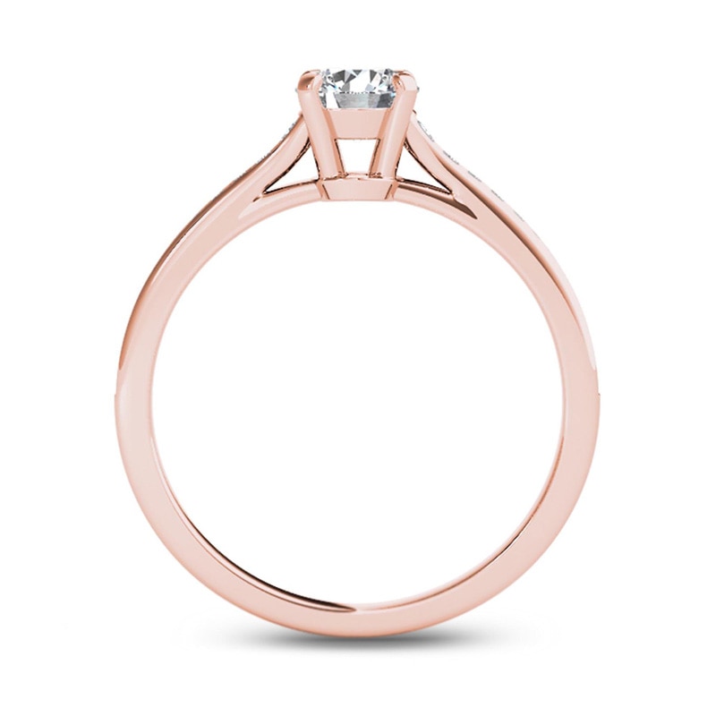 3/4 CT. T.W. Diamond Engagement Ring in 14K Rose Gold