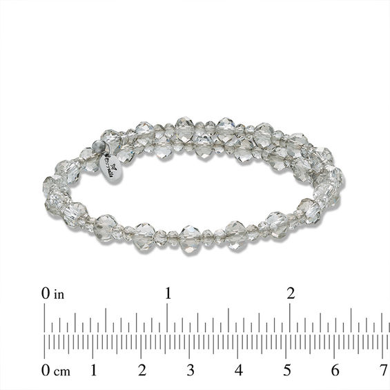 Chrysalis 6.0mm Crystal Adjustable Bangle in Stainless Steel