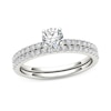 Thumbnail Image 1 of 3/4 CT. T.W. Diamond Bridal Set in 14K White Gold