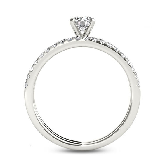 3/4 CT. T.w. Diamond Bridal Set in 14K White Gold