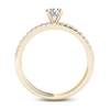 Thumbnail Image 3 of 3/4 CT. T.W. Diamond Bridal Set in 14K Gold