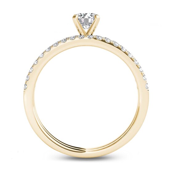 3/4 CT. T.w. Diamond Bridal Set in 14K Gold