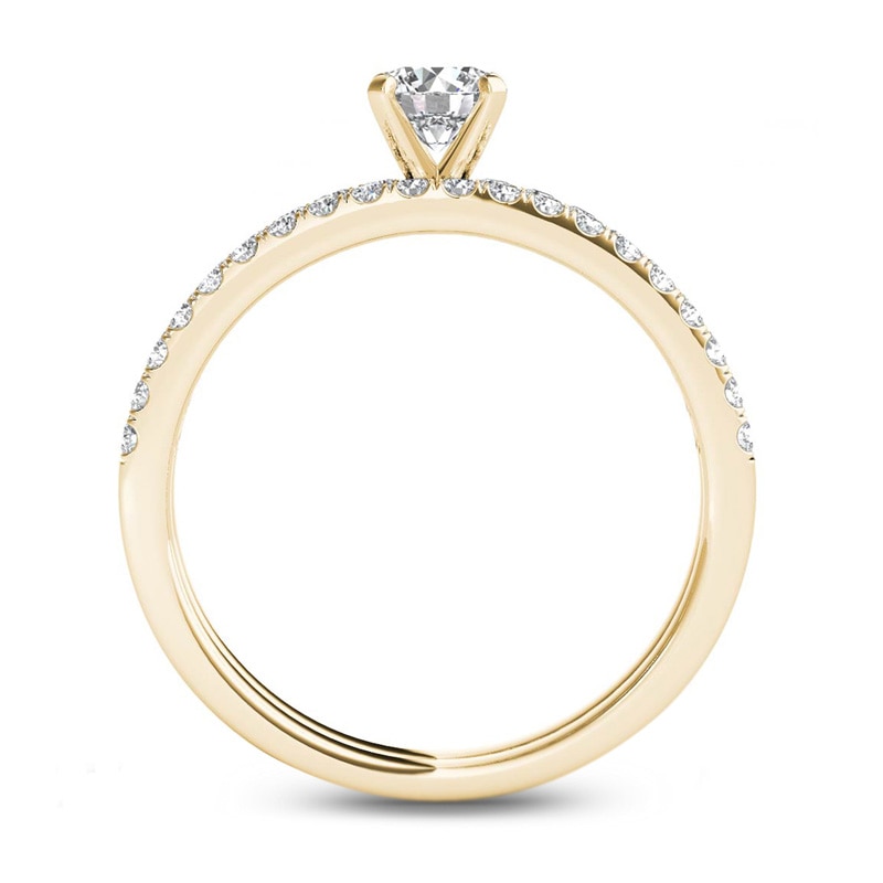 Main Image 3 of 3/4 CT. T.W. Diamond Bridal Set in 14K Gold