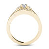 Thumbnail Image 2 of 1 CT. T.W. Diamond Tapered Shank Bridal Set in 14K Gold