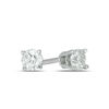 Thumbnail Image 1 of 1/4 CT. T.W. Diamond Solitaire Stud Earrings in 14K White Gold (I/I2)