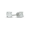 Thumbnail Image 1 of 1/3 CT. T.W. Diamond Solitaire Stud Earrings in 14K White Gold (I/I2)