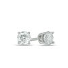 1/2 CT. T.W. Diamond Solitaire Stud Earrings in 14K White Gold (I/I2)