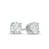 Thumbnail Image 0 of 3/4 CT. T.W. Diamond Solitaire Stud Earrings in 14K White Gold