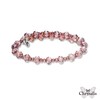 Thumbnail Image 1 of Chrysalis 6.0mm Purple Crystal Adjustable Bangle in Stainless Steel