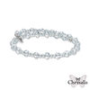 Thumbnail Image 1 of Chrysalis 6.0mm Crystal Adjustable Bangle in Stainless Steel