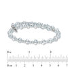 Thumbnail Image 2 of Chrysalis 6.0mm Crystal Adjustable Bangle in Stainless Steel