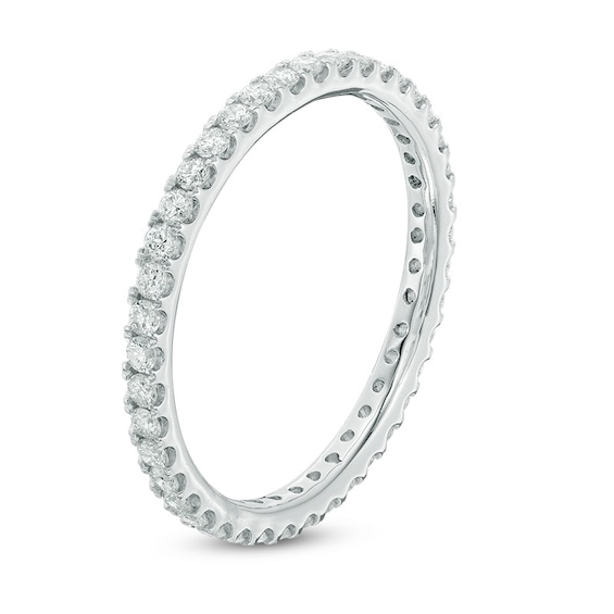 1/2 CT. T.w. Diamond Eternity Band 14K White Gold