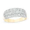 Thumbnail Image 0 of 2-3/8 CT. T.W. Diamond Three Row Anniversary Ring in 14K Gold