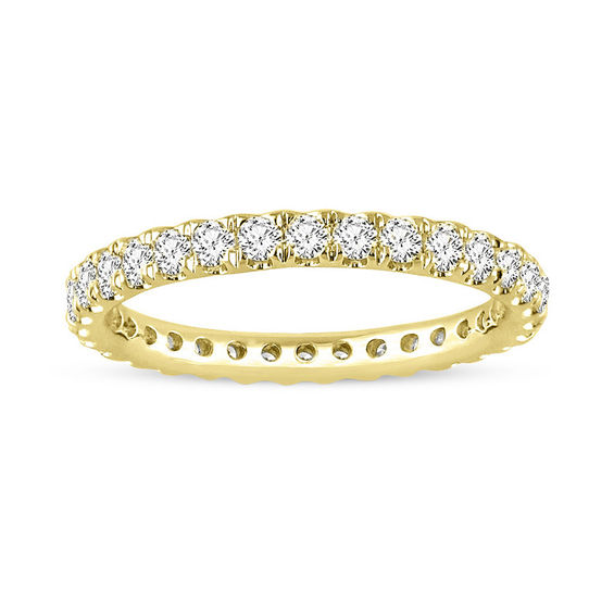 1 CT. T.w. Diamond Eternity Band in 14K Gold