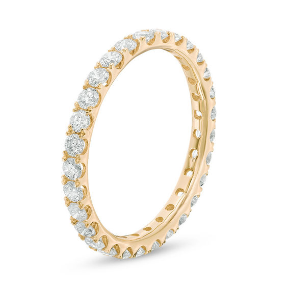 1 CT. T.w. Diamond Eternity Band 14K Gold