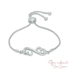 Thumbnail Image 1 of Open Hearts by Jane Seymour™ Bolo Bracelet in Sterling Silver - 9.5"
