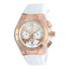 Thumbnail Image 1 of TechnoMarine Dream Cruise Silicone Strap Chronograph Watch with Silver-Tone Dial (Model: TM-115066)
