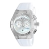 Thumbnail Image 0 of TechnoMarine Dream Cruise Silicone Strap Chronograph Watch with Mother-of-Pearl Dial (Model: TM-115068)