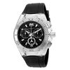 Thumbnail Image 1 of TechnoMarine Original Cruise Silicone Strap Chronograph Watch with Black Dial (Model: TM-115051)