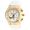 Thumbnail Image 1 of TechnoMarine Dream Cruise Silicone Strap Chronograph Watch with Silver-Tone Dial (Model: TM-115002)