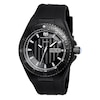 Thumbnail Image 1 of Men's TechnoMarine Night Vision Cruise Silicone Strap Black IP Watch with Black Dial (Model: TM-115168)